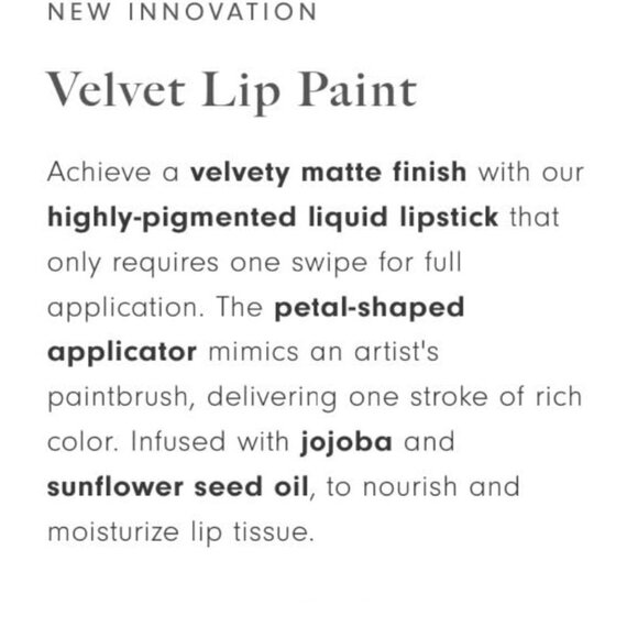 Kevyn Aucoin Velvet Liquid Lip Paint* ~ ENCHANTING (Soft Rose Pink) 5ml NIB - Picture 10 of 16